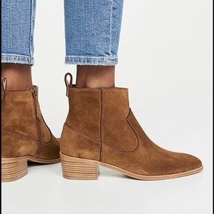 Veronica Beard Tanner Sport Boot in Oak